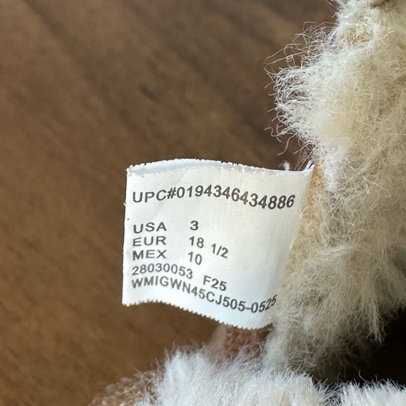 Wonder Nation Infant Girl Size 3 Brown Faux Suede Ruffle Bow Ankle Boots - Picture 9 of 10